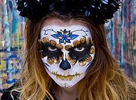 Sugar Skull - warsztaty charakteryzacji z Agnieszką Wojciechowską. Fot. Anita Kot