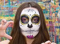 Sugar Skull - warsztaty charakteryzacji z Agnieszką Wojciechowską. Fot. Anita Kot