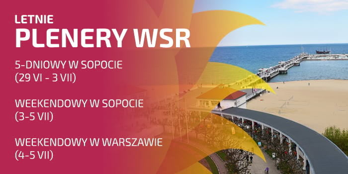 Letnie plenery WSR - 2020