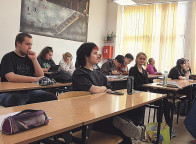 Pierwsze zajęcia w nowym roku akademickim 2025/2026 - fot. Grzegorz Rusinek