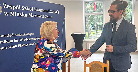 Współpraca WSBMiR - ZSE w Mińsku Mazowieckim